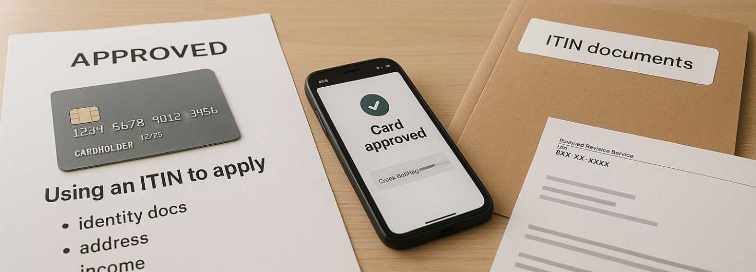credit card for ITIN number